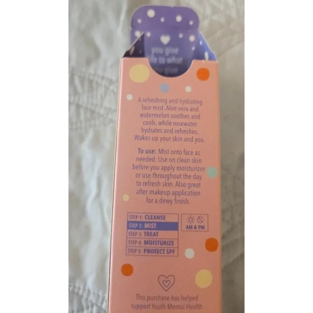 Hormone Friendly 4 Teens Wake Me Up Natural Hydrating Mist | Watermelon & Rose